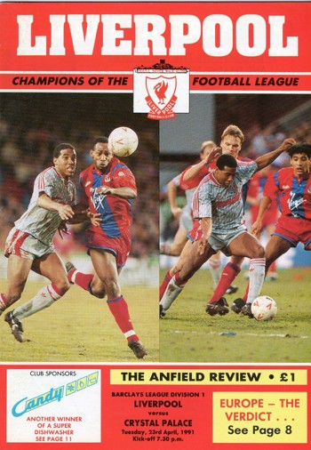 Match programme